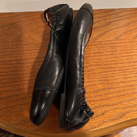 Tory Burch Black Ballet Flats EUC - Picture 6 of 9